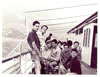 Patrick O`Shea & Dereck Collis in foreground Lake Annecy 1960.