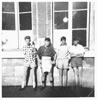 Annecy 1958 Brian Hassall,Malcolm Bladon,Paul Elkin,Martin Bave.